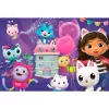 Gabby's Dollhouse: Birthday Party in the Dollhouse, Puzzle 60 Pieces