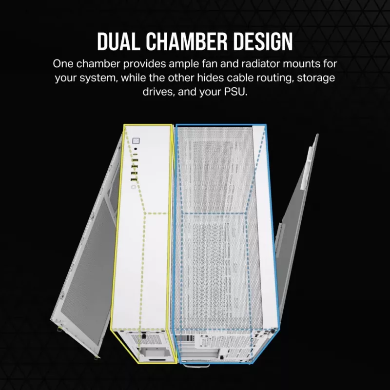 Corsair 6500D AIRFLOW Midi Tower White