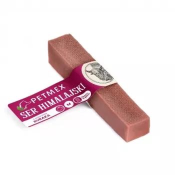 PETMEX Himalayan cheese with beetroot M - dog treat - 80g