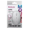 Wireless mouse silent click AURIS MB-027 800/1200/1600 DPI white