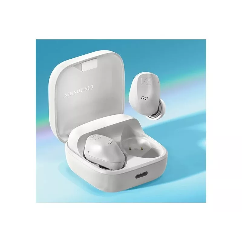 Sennheiser Headphones | Accentum | Bluetooth | In-Ear | Microphone | Noise canceling | Wireless | White