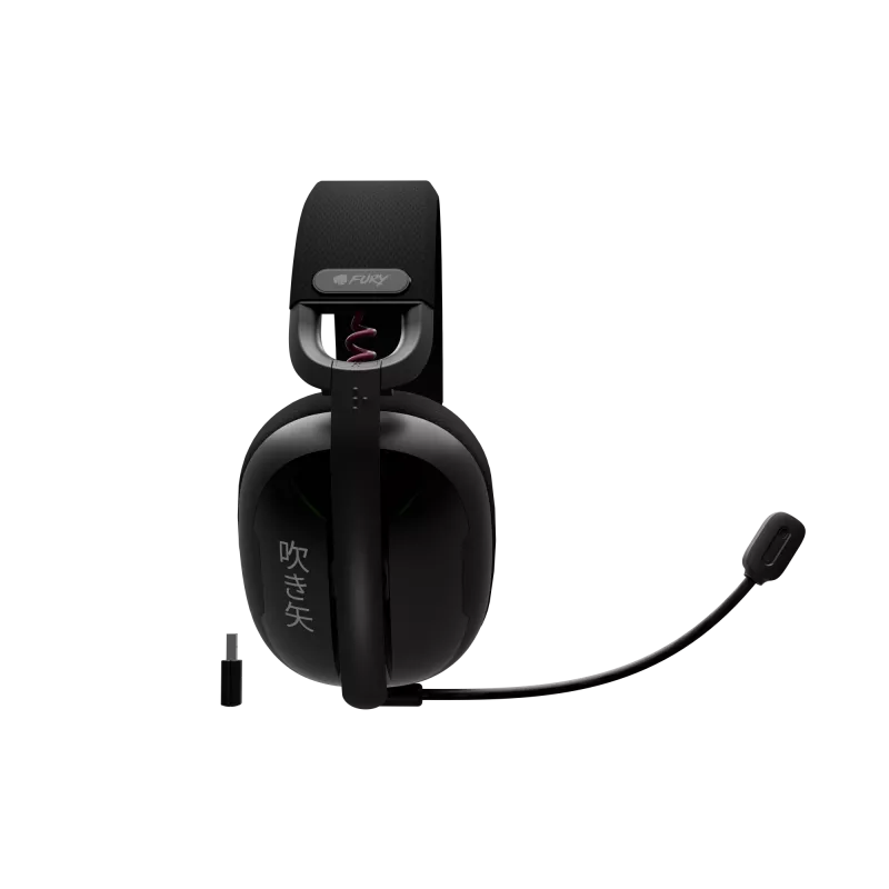 Genesis Gaming Headset | Fury Fukiya F6 | Bluetooth | Over-Ear | Microphone | Wireless | Black