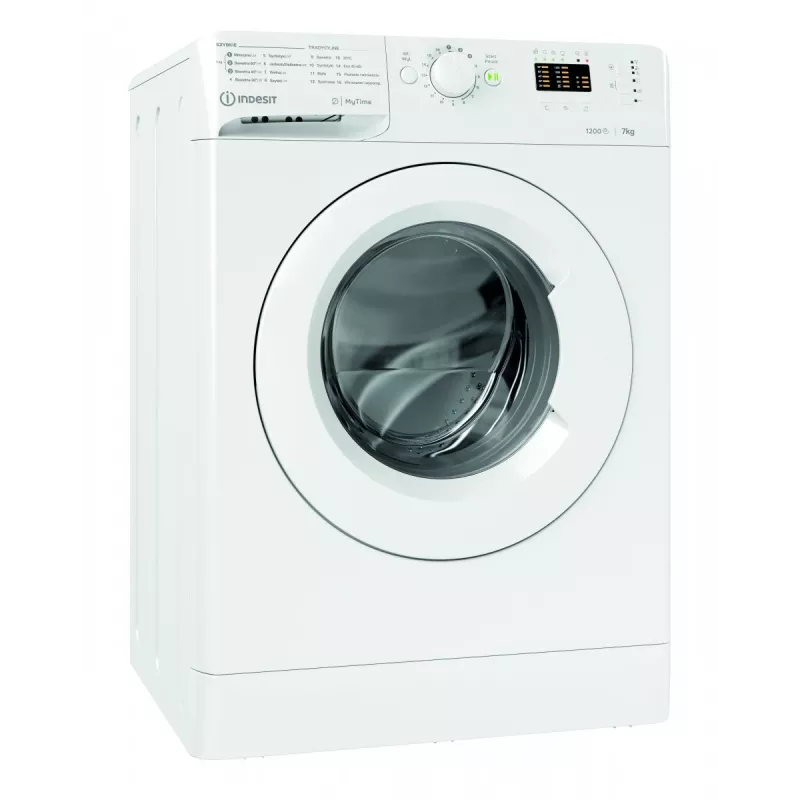 Washing machine INDESIT MTWA71252WPL 7 kg, front-loading, Energy class E