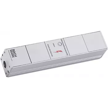 Bachmann Inline PDU Basic - Surge Protection (Rack - rack-mountable) - AC 230 V - Single-phase - 1U - 1,0m cord (800.2548)