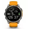 Garmin Fenix 8 3.56 cm (1.4) AMOLED 51 mm Digital 454 x 454 pixels Touchscreen Titanium Wi-Fi GPS (satellite)
