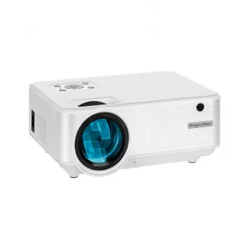 Standard throw projector kruger & matz V-LED20 FullHD 1080p 1920x1080, LED, 1.4:1 throw, 15–150 inch screen, Bluetooth, 3W speaker