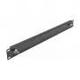DeLOCK 19 inch Panel with 2 x BNC jack 1U black