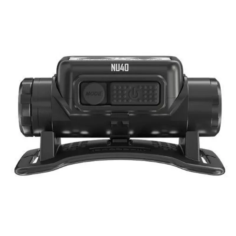 Headband flashlight Nitecore NU40 Black LED 2 lamps IP68