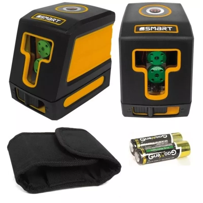 Laser level Smart 06-02030G green 15 m — Smart laser level, green beam, 15 m range