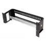 ROLINE 19 inch DIN Rail Carrier 3U 133x482x123 mm Black