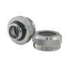 XSPC Connector G1/4 to 14mm Hardtube, chrome - 8 pieces