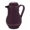 Vacuum flask ROTPUNKT 330-16-04-0 1 L, Cherry, keeps hot 24 h, cold 36 h