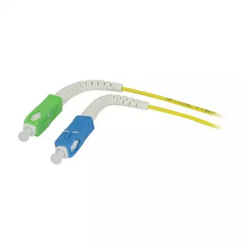 Synergy 21 LWL-1-Faser-Patchk. 1.5mtr.SC-SC APC 9/125u OS2 G657A2 AD 2mm flexible - Single- bzw. Monomode-Faser - 1,5 m