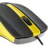 USB wired mouse, 3 buttons, rubberized surface