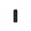 LANBERG PS0-03E-0300-BK 3M Black 3X 230V Lanter EXTENSION PL. CABLE FROM FULL COPPER