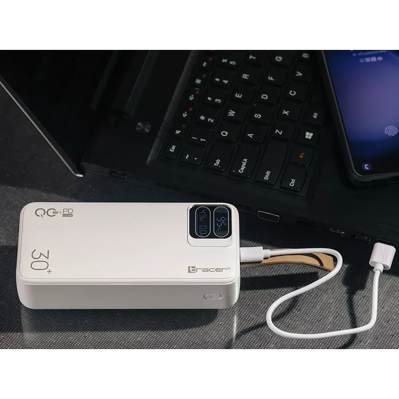 Tracer Blaze 30000 mAh 65 W, White