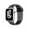 Band for Apple smartwatch, 41mm Olive Grey/Black Nike Sport Band, fluoroelastomer, wrist 130–200 mm