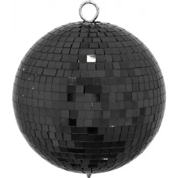 Mirror Ball EUROLITE 15 cm black — disco mirror sphere for lighting effects