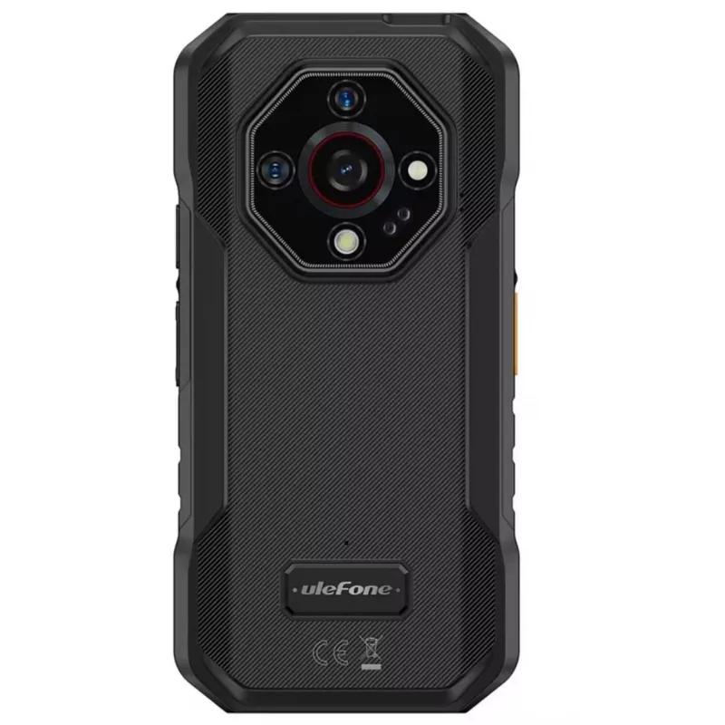 Smartphone UleFone Armor X32 — 5.65 inch (14.3 cm), Android 14, 6 GB RAM, 128 GB, 48 MP triple camera, 5500 mAh, IP68/IP69K, Dual SIM, Black