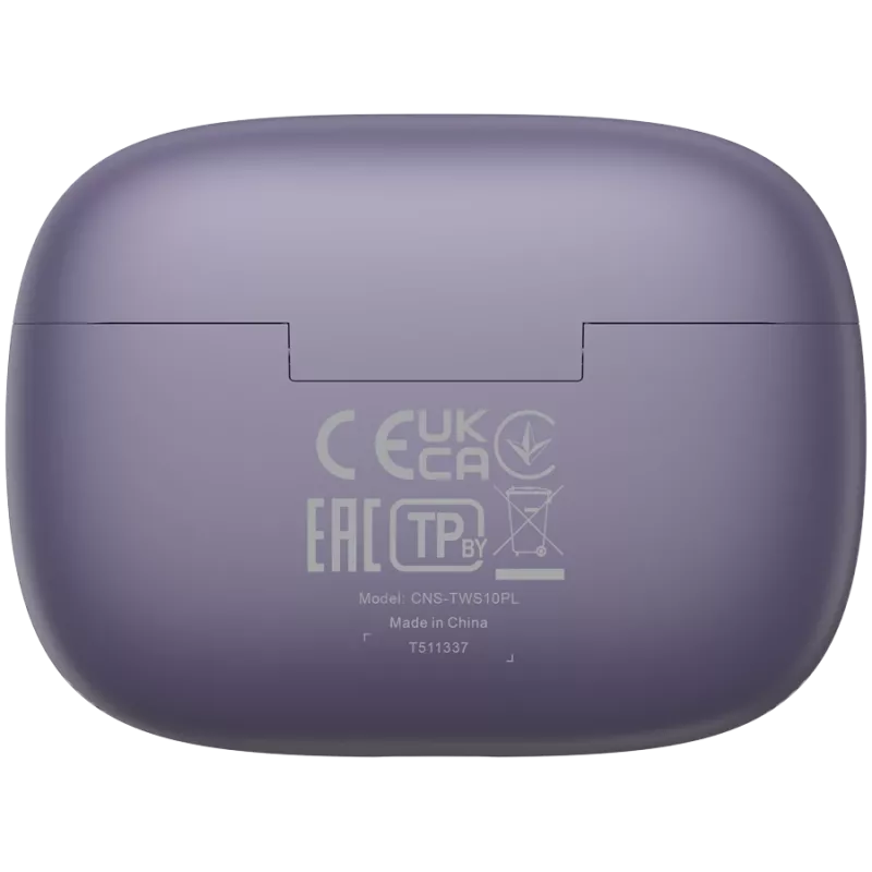 Canyon CNS-TWS10PL Headphones and Headset True Wireless Stereo (TWS) In-Ear calls/music/Sport/everyday use USB Type-C Bluetooth Violet (CNS-TWS10PL)