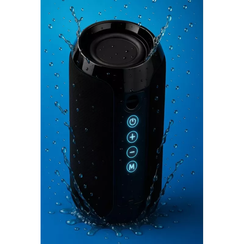 Portable Bluetooth stereo speaker SQUEAK SQ1008 — 14W RMS, Bluetooth 5.3, 1200 mAh, IPX4, FM, LED, AUX, USB