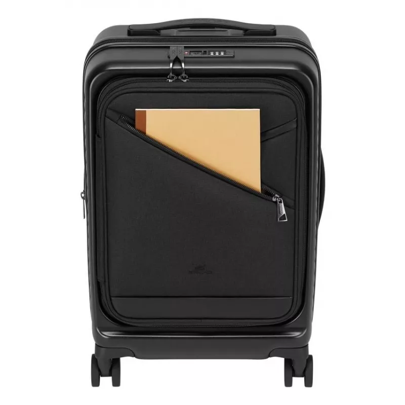 Hard-shell Trolley Case Rivacase 20 inch model 8180, wheeled protective laptop case