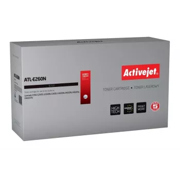 Toner cartridge ActiveJet for Lexmark E260/E260A11E black — 3500 pages, compatible, single pack