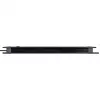 Power extension MACLEAN MCE11 — 8 AC outlets, 1.5 m cable, indoor, black, with on/off switch