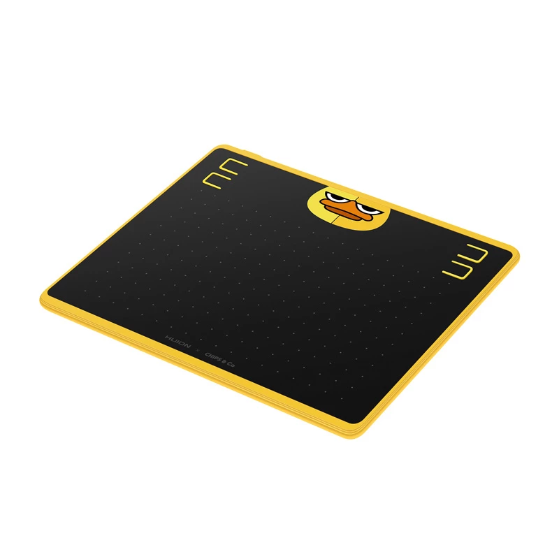 Graphics Pen Tablet HUION HS64 Special Edition Black Yellow
