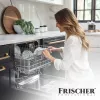 Dishwasher salt FRISCHER FR00101_1200, 1.2 kg, water softening salt in plastic jar