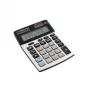 Desktop Basic Calculator ESPERANZA ECL102 — 12‑digit, 12‑line display, battery powered, tilting screen, black/grey