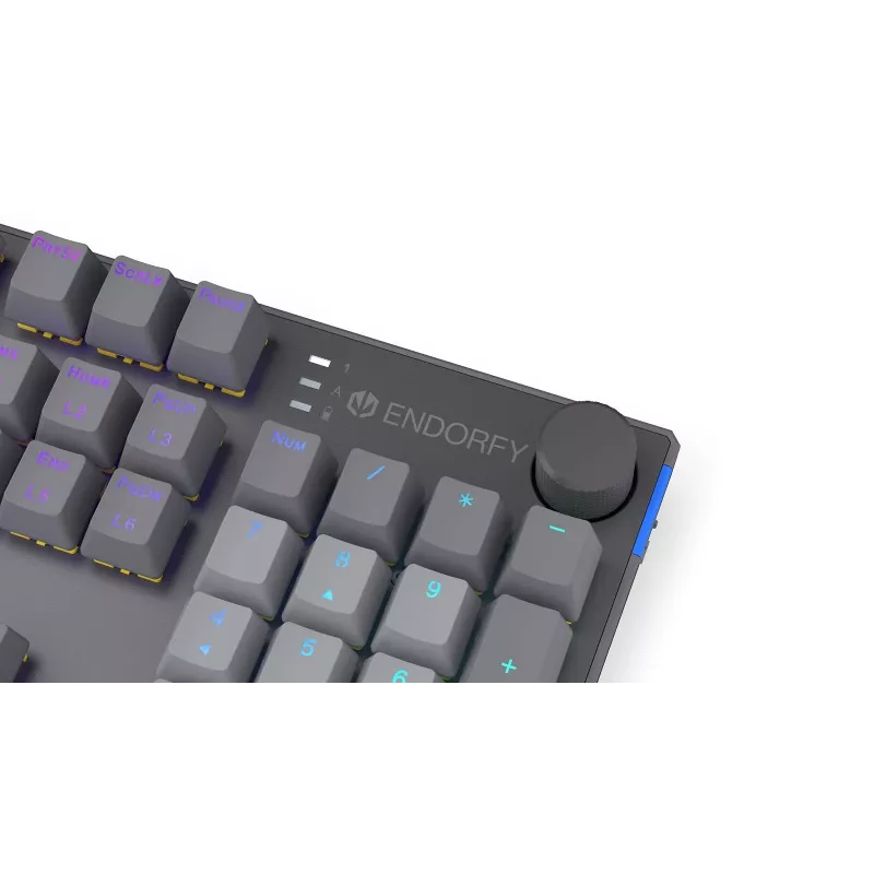 Wireless keyboard ENDORFY Thock V2 — ergonomic layout, RGB lighting, wireless connection