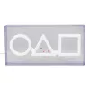 Table and Pendant Lamp Paladone LED Neon Light Squid Game Design PP13775SG