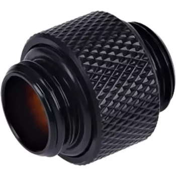 Alphacool HF double nipple fitting G1/4 AG to G1/4 AG 10mm - Deep Black (17215)