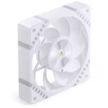 120mm Case Fan Jonsbo HF2-120 White — Reverse Blade, PWM, ARGB