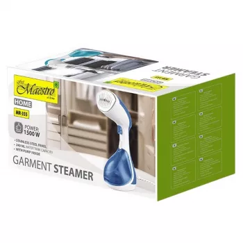 Steam iron Maestro MR-355 blue-white by Maestro — model MR-355-BLUE