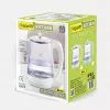 Electric kettle Maestro MR 052 BL — 1.7 L, 2200 W, translucent white, 360° base, concealed element