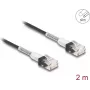 Network Cable DeLOCK RJ45 Cat.6A UTP Slim 2m Black