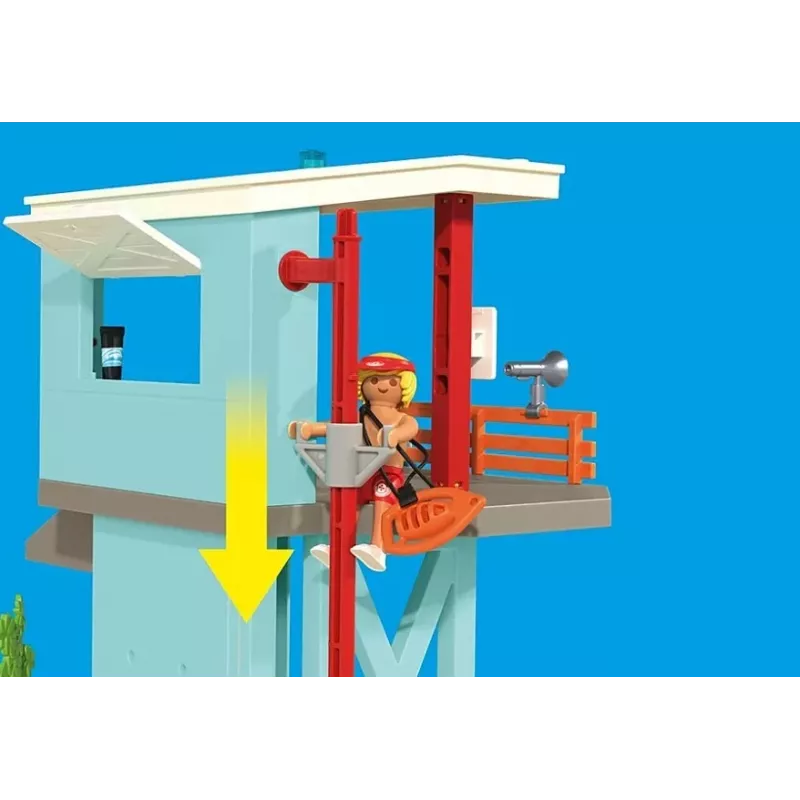 Playset PLAYMOBIL Rescue Tower and Beach Buggy 71903 – playset with tower and buggy
