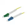 Synergy 21 LWL-1-Faser-Patchk. 1.0mtr.LC-LC(APC) - 9/125u - OS2 - G657A2 - AD=2mm - flexible Knickschutztülle (S215721)