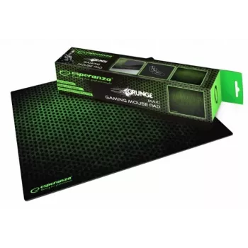 Mouse pad ESPERANZA EGP103G — gaming rubber pad, 400×300×3 mm, patterned green
