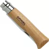 Folding Pocket Knife Opinel No. 08 with Olive Wood Handle, Stainless Steel Blade, Model 002020