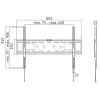 TV mount LogiLink BP0017 177.8 cm (70 inch) Black