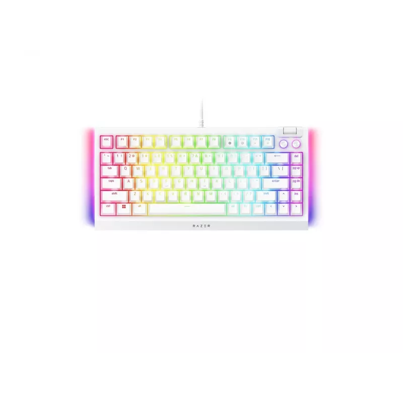 Mechanical Gaming Keyboard Razer BlackWidow V4 75% USB QWERTY US English White