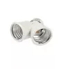 Synergy 21 LED Adapter for LED-Leuchtmittel E27->2*E27