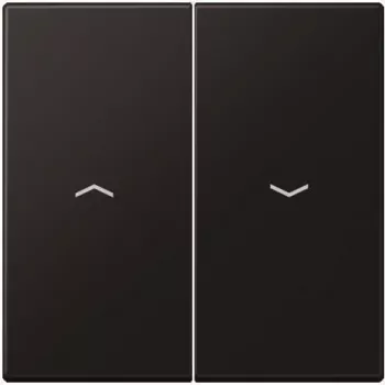Wall plate / switch cover Jung LS995PSWM, screwless plastic, 1 piece
