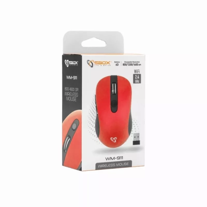 Sbox WM-911R Red