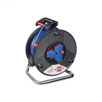Extension cord hugo brennenstuhl 25 m AT-N05V3V3-F 3G1.5 with 3 AC outlets IP44