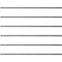 Replacement Refills Edding 8881 grey, pack of 6 – refill tips for cordless marker system