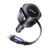 Car Charger Baseus Enjoyment Max 90W with USB-C, Lightning and USB-A ports